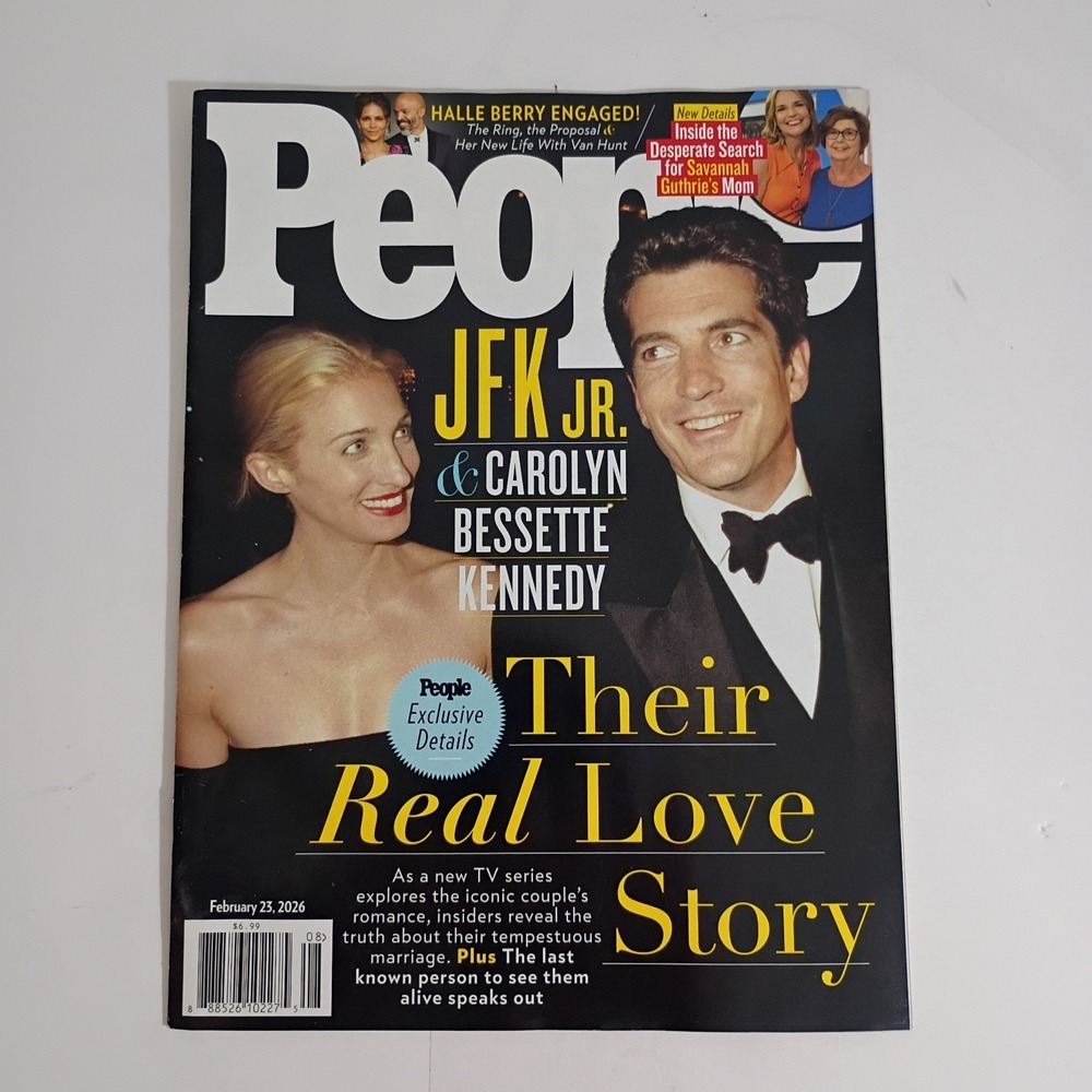 People‎ Magazine  February 23rd 2026 JFK Jr The real love story
